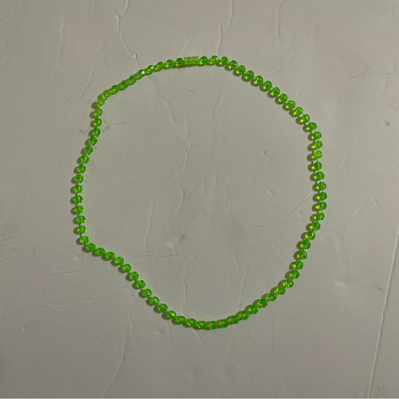 No brand Jewelry - Light Green Beaded Necklace